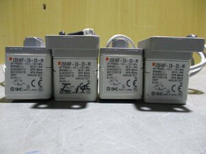 中古 SMC ZSE40F-C6-22-M 2色表示式 高精度デジタル圧力スイッチ 4個 (R51121BADA057)