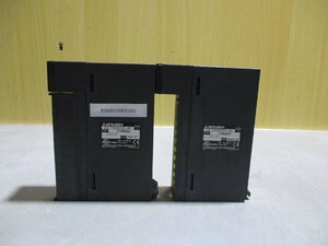 中古 MITSUBISHI D/A CONVERTER UNIT A1S68DAV デジタルアナログ変換ユニット 2個 (R50915BKE060)