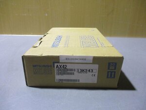 新古 MITSUBISHI AX42 DC入力ユニット (R51222NCB002)