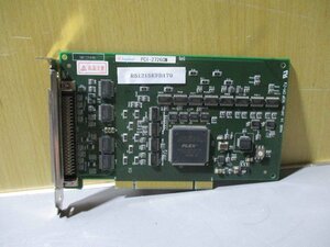 中古 Interface PCI-2726CM 4軸絶縁パルスモーションコントローラ (R51215EFB179)