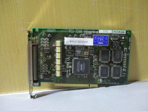 中古 INTERFACE PCI-7208 4軸絶縁パルスモーションコントローラ (R51215EFB158)