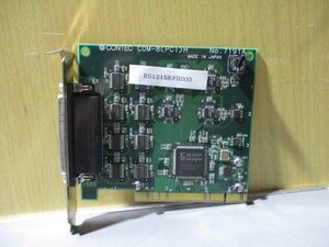 中古 CONTEC COM-8(PCI)H シリアル通信ボード (R51215EFB203)