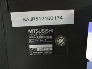 中古 MITSUBISHI INPUT UNIT AJ65BTC1-16D-AP DC24V 5MA (BAJR51216B174)