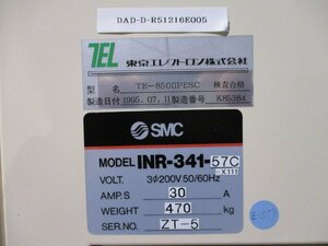 中古 SMC INR-341-57C-X111 TE-8500PESC (DAD-D-R51216E005)