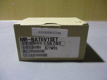 新古 MITSUBISHI MR-BAT6V1SET ACサーボ用バッテリ DC6V (R51223NCC148)_画像1