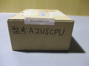 新古 MITSUBISHI CPU UNIT A2USCPU CPUユニット (R51223NCC137)