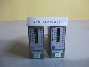 中古Anywire コンパクトターミナル コネクタタイプ AL01SB-08F 2SET(AAHR51206C177)