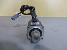 中古 YASKAWA AC SERVO MOTOR SGMAH-A8A1A-YR41 80W (KBBR51229B067)_画像5