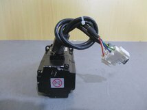 中古 YASKAWA AC SERVO MOTOR SGMAH-A8A1A-YR41 80W (KBBR51229B067)_画像4