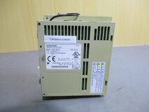 中古 YASKAWA SERVO PACK SGDH-02AE/INDEXER OPTION UNIT JUSP-NS600 (LBGR60112B081)_画像1