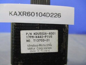 中古 Minebea Matsushita KD55026-4001 Stepper Motor 17PM-K442-P1VS(KAXR60104D226)