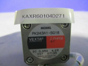 中古 ORIENTAL MOTOR 2相ステッピングモーター PK243A1-SG18 ＜送料別＞(KAXR60104D271)