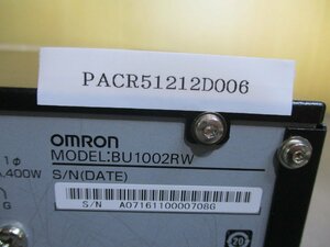 中古OMRON 無停電電源装置 BU-RWシリーズ BU1020RW バッテリ無し