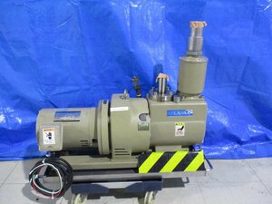 新古 ULVAC IK 3 PHASE INDUCTION MOTOR /D-650DK H OIL ROTARY VACUUM PUMP 50/60Hz 1.1kw ＜送料別＞ (MAA-D-R51219E018 )