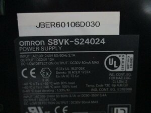 中古 OMRON S8VK-S24024(JBER60106D030)