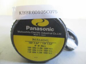 中古 PANASONIC M6RA4G4L レバーシブルモーター(KBBR60105C075)