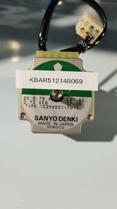 中古 SANYO DENKI STEPPING MOTOR 103H6501-7011 0.75A (KBAR51214B069)