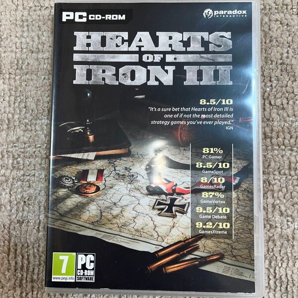 中古WindowsXP HEARTS OF IRON III[EU版]