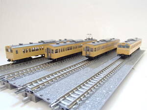 Tomix JR103系通勤電車(HGカナリア)おもしろ電車MMユニット入り4両セット