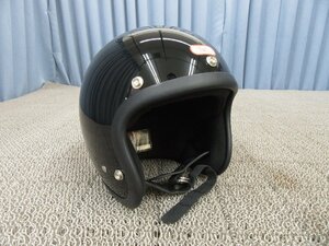 TT&CO スーパーマグナム スタンダード ブラック 57-58cm スモールジェットヘルメット 2600006673161C1S