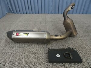 ジャンク品 KTM 250 390 DUKE ～16年 アクラポビッチ スリップオンマフラー 2600006699314E1S