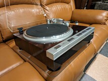 美品 2001年製 メンテナンス済 DENON DP-47F フルオートレコードプレーヤー 新品カートリッジ 新品ダストカバー_画像5