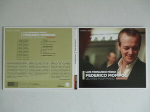 CD（輸入盤）　モンポウ 『ピアノ作品集』　ルイス・フェルナンド・ペレス　送料140円
