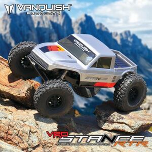 VANQUISH　VRD STANCE RTR - SILVER　RCロッククローラー　新品