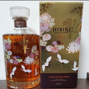 SUNTORYサントリー 未開栓 響 Hibiki 17年 意匠ボトル 花鳥風月 新品