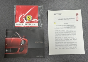 ferrari プレスリリース　60周年　フェラーリ　599 F430 612 　F1　その他