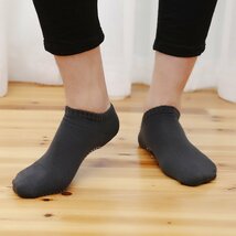 ソックス メンズ 靴下 3足セット 滑り止め付き 大きいサイズ スポーツソックス_画像4