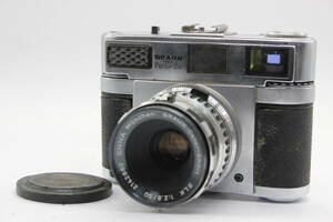 【返品保証】 BRAWN Paxette automatic Super III ENNA Munchen BRAUN-Color-Ennit SLK 50mm F2.8 カメラ s5428