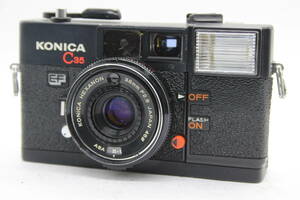 【返品保証】 コニカ Konica C35 EF Hexanon 38mm F2.8 コンパクトカメラ s5486