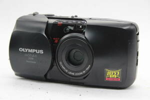 【返品保証】 オリンパス Olympus ∞ Stylus Zoom Panorama ブラック Multi AF 35-70mm コンパクトカメラ s5487