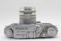 【訳あり品】 ミノルタ Minolta-35 MODEL II SUPER ROKKOR C 5cm F2 レンジファインダー カメラ s6183_画像6