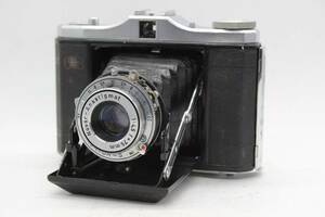 【訳あり品】 ツァイスイコン Zeiss Ikon STUTTGART Novar-Anastigmat 75mm F4.5 蛇腹カメラ s6213