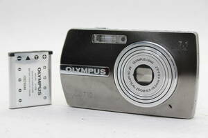 【返品保証】 オリンパス Olympus μ 710 AF 3x バッテリー付き コンパクトデジタルカメラ s6233