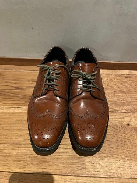 REGAL ブラウン ウィングチップ レザーシューズ 革靴