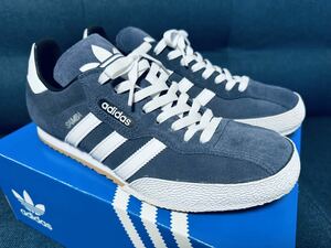 adidas SAMBA SUPER SUEDE ネイビー US11 サンバスーパー トレインスポッティング Brit Pop