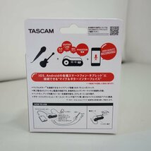 (未使用)TASCAM iXZ iPad/iPhone/iPod touch/Androidoデバイス用 マイク/ギターインターフェース【中古/動作品】*354753_画像6