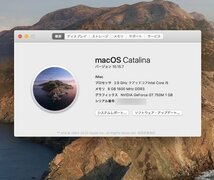 Apple iMac A1418 Late-2013 21.5型一体型パソコン (Core i5-2.9GHz/8GB/SSD250GB/Catalina) 【中古/動作品】#380114_画像6