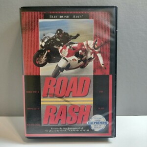 SEGA GINESIS ジェネシス MD メガドライブ 海外版 ソフト ROAD RASH ロードラッシュ ELECTRONIC ARTS