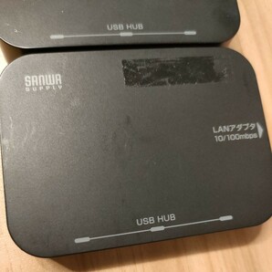 サンワサプライ USB-HLA306BK 2個セットの画像3