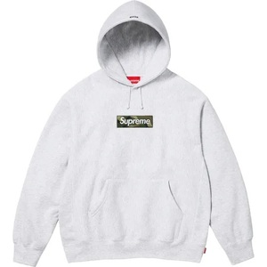 Supreme Box Logo Hooded Sweatshirt Ash Grey Small アッシュ グレー スモール S 新品 国内正規品 シュプリーム ボックス ロゴ