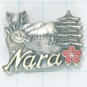 送料無料)奈良 ご当地 観光地 登山 山登り 旅行 記念 山バッジ ピンバッジ PINS ピンズ A22020