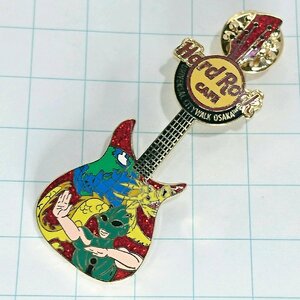 送料無料)Hard Rock Cafe ウルトラマンみたいな ギター ハードロックカフェ ピンバッジ PINS ブローチ ピンズ A22116