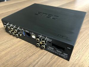 STEG SDSP4 50Wx4chパワーアンプ内蔵6chDSP デジタルシグナルプロセッサー 展示美品