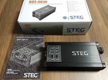 STEG DST401II 4chパワーアンプ ステッグ 正規輸入品 中古美品_画像1