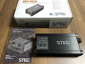STEG DST401II 4chパワーアンプ ステッグ 正規輸入品 展示品 美品