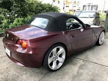 希少なメルローレッド&ベージュ革内装 2003(H15) BMW Z4 3.0i AT BT30 検R6/9迄 低走行 売り切り_画像4